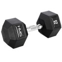 HMS HEX PRO 25 kg dumbbell