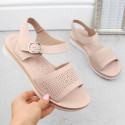 Sergio Leone W SK53N beige high-heeled and platform pumps (36)