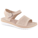 Sergio Leone W SK53N beige high-heeled and platform pumps (36)
