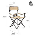 Meteor Seza 16556 folding chair (uniw)