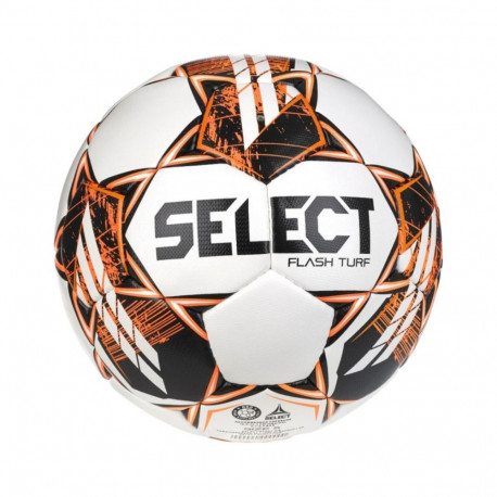 Select Flash Turf FIFA Basic V23 Ball FLASH TURF WHT-BLK (5)