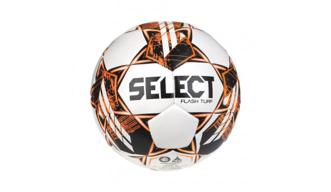 Select Flash Turf FIFA Basic V23 Ball FLASH TURF WHT-BLK (5)