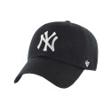 47 Brand New York Yankees MLB Clean Up Cap B-RGW17GWS-BKD (One size)