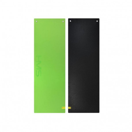 HMS Premium MFK03 Green-Black Club Fitness Mat with Holes