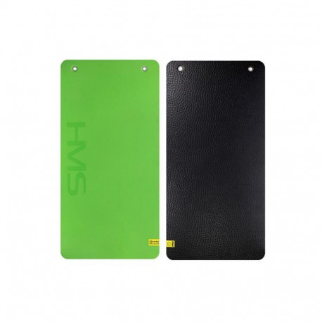 HMS Premium MFK01 Green-Black Club Fitness Mat with Holes