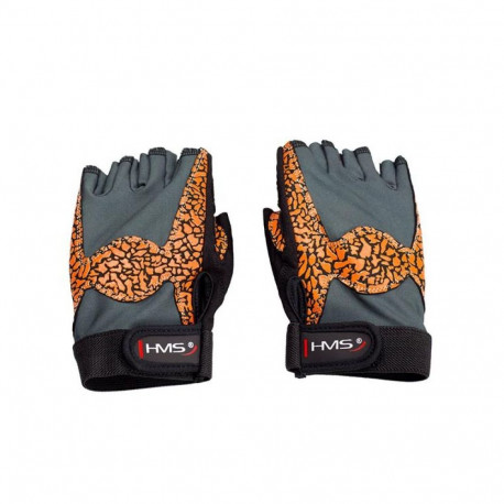 Gym Gloves Orange/Gray W HMS RST03 rL