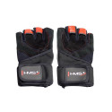 Black / Red HMS RST01 gym gloves XL