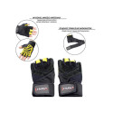 Black / Yellow HMS RST01 rM gym gloves