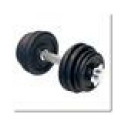 HMS SG01 threaded dumbbell 7 kg