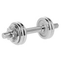 Barbells in a CHROME HMS suitcase 2x7,5kg STC15