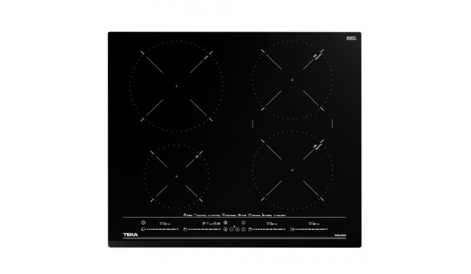 Induction hob Teka black