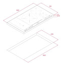 Induction hob Teka IZS 97630 MST BK