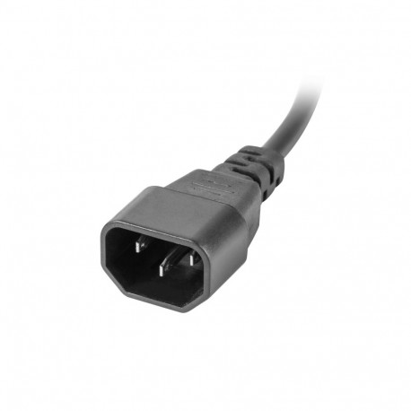 Lanberg toitejaotusseade (PDU) 19" 1U 10A 2M 5X Prantsuse pistikupesad C14, must