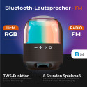 AD 1904 Bluetooth kõlar FM-ga