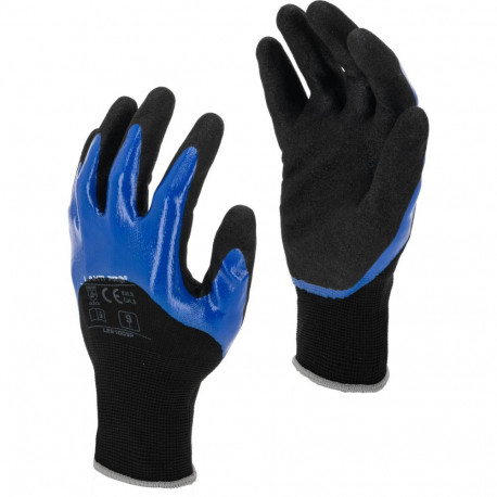 must-sinised nitriilkindad l221010p, kaart, "10", ce, lahti