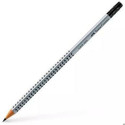 Pliiats Kustutuskummiga Faber-Castell Grip 2001 Ökoloogiline Hall HB (12 Ühikut)
