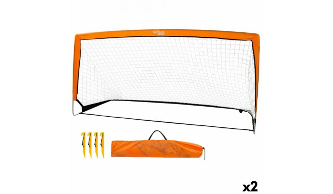Jalgpallivärav Aktive 200 x 100 x 100 cm (2 Ühikut)