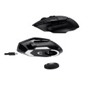 LOGITECH G G502 X LIGHTSPEED Mouse optical 8 buttons wireless 2.4 GHz USB LOGITECH LIGHTSPEED receiv