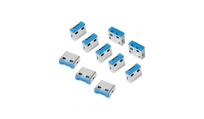 LOGILINK AU0046 LOGILINK - USB port blocker (10x locks)