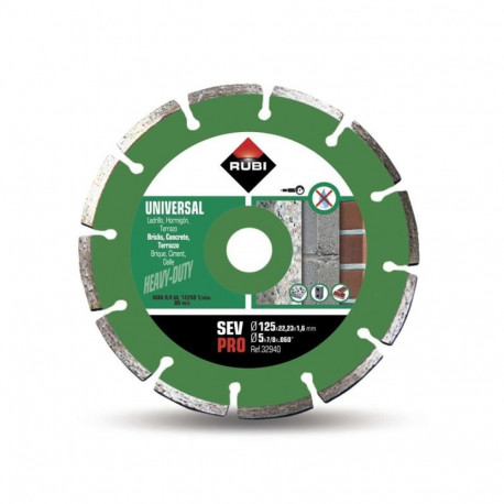 DIAMOND BLADE SEV 125 PRO segment kuiv
