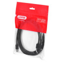 USB Cable - Unitek Y-c420gb, Black