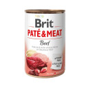 Wet Dog Food - BRIT Paté & Meat Beef & Turkey 400g Grain-Free