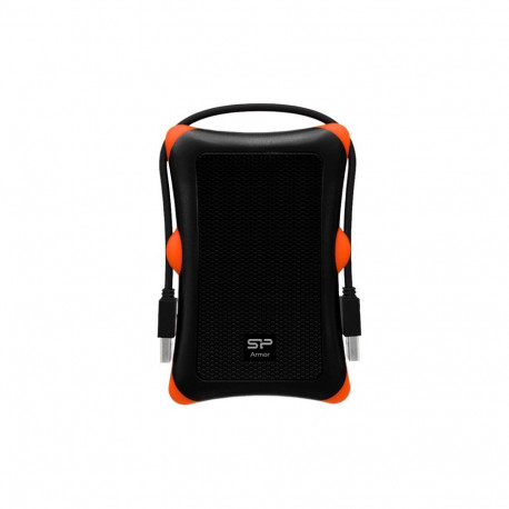 HDD/SSD Enclosure - Silicon Power Armor A30 USB 3.2 Gen 1 Black Orange