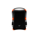 External hard drive box - Silicon Power Armor A30 USB 3.2 Black, Orange