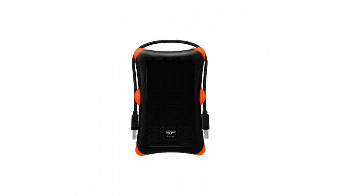HDD/SSD Enclosure - Silicon Power Armor A30 USB 3.2 Gen 1 Black Orange
