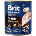 Wet Dog Food - BRIT Premium by Nature Fish 800g Grain-Free