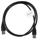 USB Cable - Lanberg Ca-usba-20cu-0010-bk 1m 2.0 USB A Black