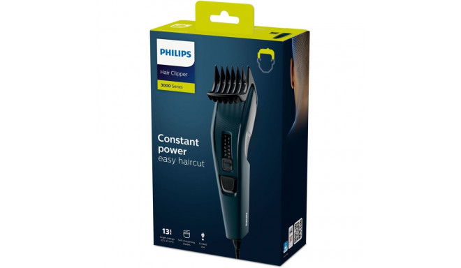 Hair Clipper - Philips Series 3000, Black