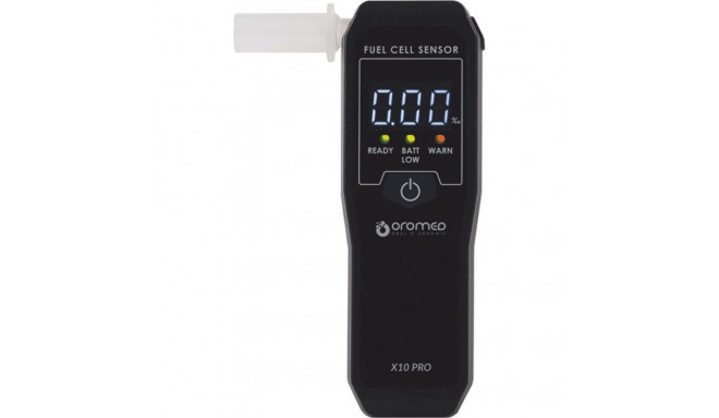 Breathalyzer - OroMed X10 Pro 0.000-4.000% Accuracy Black