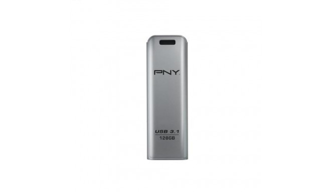 PNY FD128ESTEEL31G-EF USB flash drive 128 GB 3.2 Gen 1 (3.1 Gen 1) Stainless steel