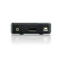 ATEN 2-Port USB 4K DisplayPort 1.2 KVM Switch (KVM cables included)