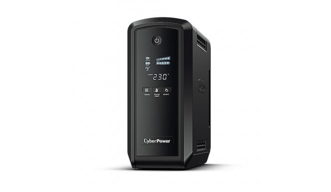 CyberPower CP550EPFCLCD uninterruptible power supply (UPS) Line-Interactive 0.55 kVA 350 W 6 AC outl