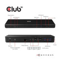 CLUB3D The CSV-1562 is an USB3.2 Gen1 Type-C Universal Triple 4K30Hz Charging Docking Station and is