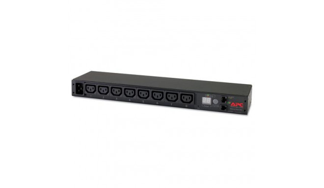 APC AP7821B power distribution unit (PDU) 8 AC outlet(s) 0U/1U Black