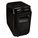 Fellowes AutoMax 200M paper shredder Micro-cut shredding Black