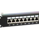 Equip 24-Port Cat.6A Shielded Patch Panel