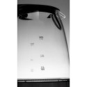 Adler AD 1225 electric kettle 1.7 L 2000 W Black, Stainless steel, Transparent