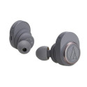 Audio-Technica ATH-CKR7TW Headset Wireless In-ear Calls/Music Micro-USB Bluetooth Grey