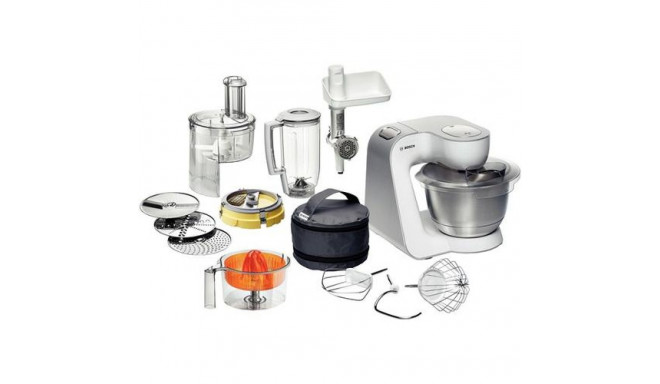 Bosch Styline food processor 900 W 3.9 L Stainless steel, White