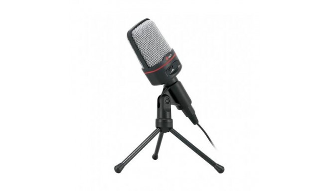 C-TECH MIC-02 microphone Black Table microphone