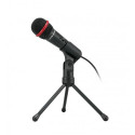 C-TECH MIC-01 microphone Black Table microphone