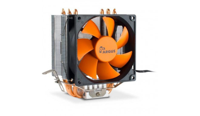 Dynatron Argus SU-200 Processor Cooler 9.2 cm Black, Orange