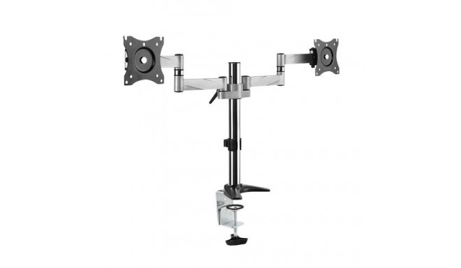 LogiLink BP0077 monitor mount / stand 68.6 cm (27&quot;) Black, Stainless steel Desk