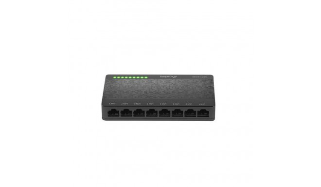 Lanberg DSP1-0108 network switch Unmanaged Fast Ethernet (10/100) Black