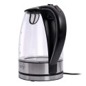 Camry Premium CR 1290 electric kettle 1.7 L 2000 W Black, Transparent