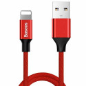 Baseus 6953156253001 mobile phone cable Red 1.2 m USB A Lightning